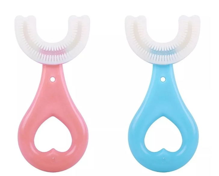 Cepillo Dientes Infantil Silicon Forma U